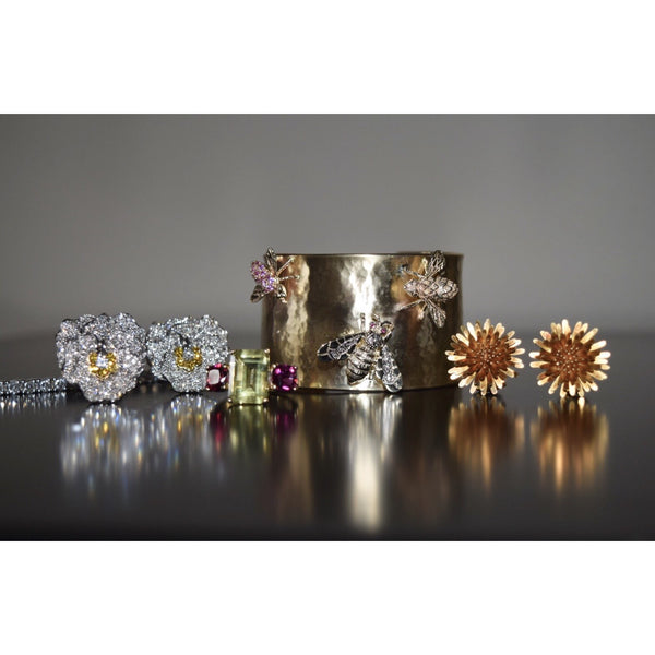 Gold Bee Cuff
