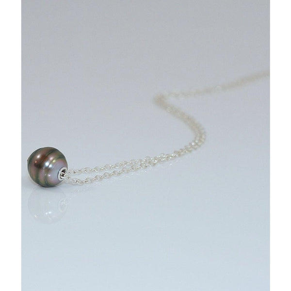 Tahitian Pearl Floating Necklace