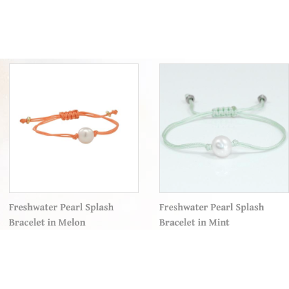 Freshwater Pearl Splash Bracelet