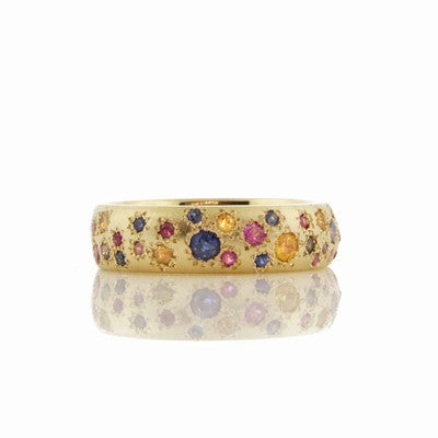 Multicolor Sapphire Ring