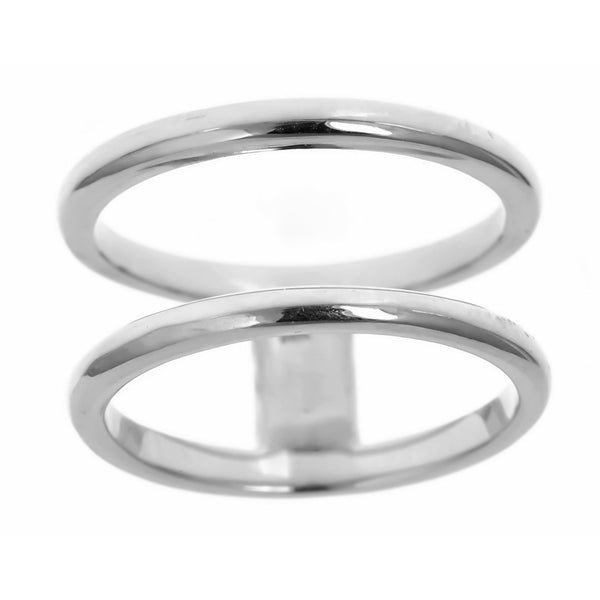 14k Double Band Ring