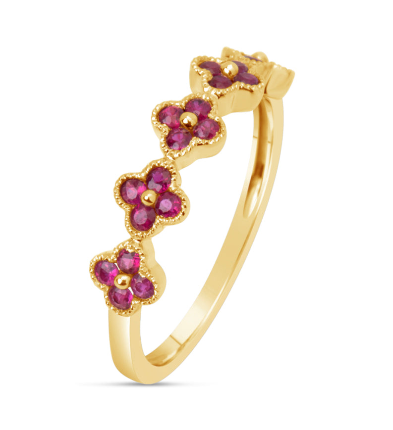 Ruby Stackable Ring