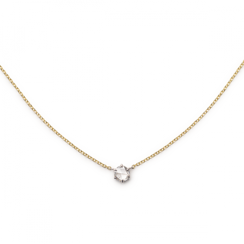 Rose Cut Diamond Pendant