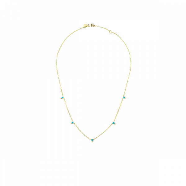 Turquoise and Diamond Chain