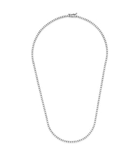 3.9ct Diamond Tennis Necklace