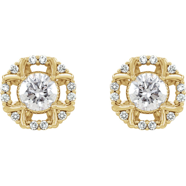 Diamond Stud Earrings
