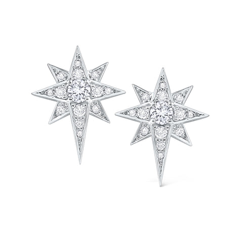 Diamond Starburst Earrings