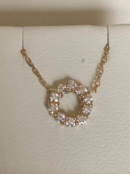 Diamond Cheerio Necklace
