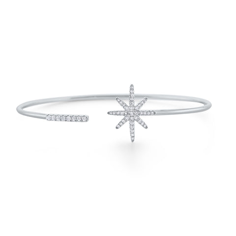 Starburst Diamond Bangle