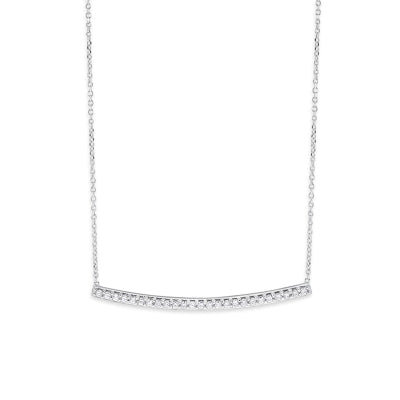 Diamond Bar Necklace