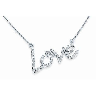 Diamond Love Necklace