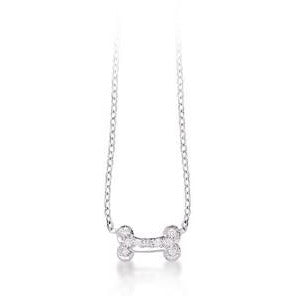 Mini Diamond Dog Bone