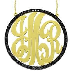 Cutout Monogram Large