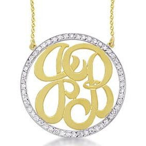Cutout Monogram Medium