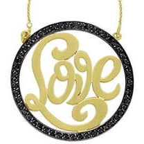 Cutout Love Necklace